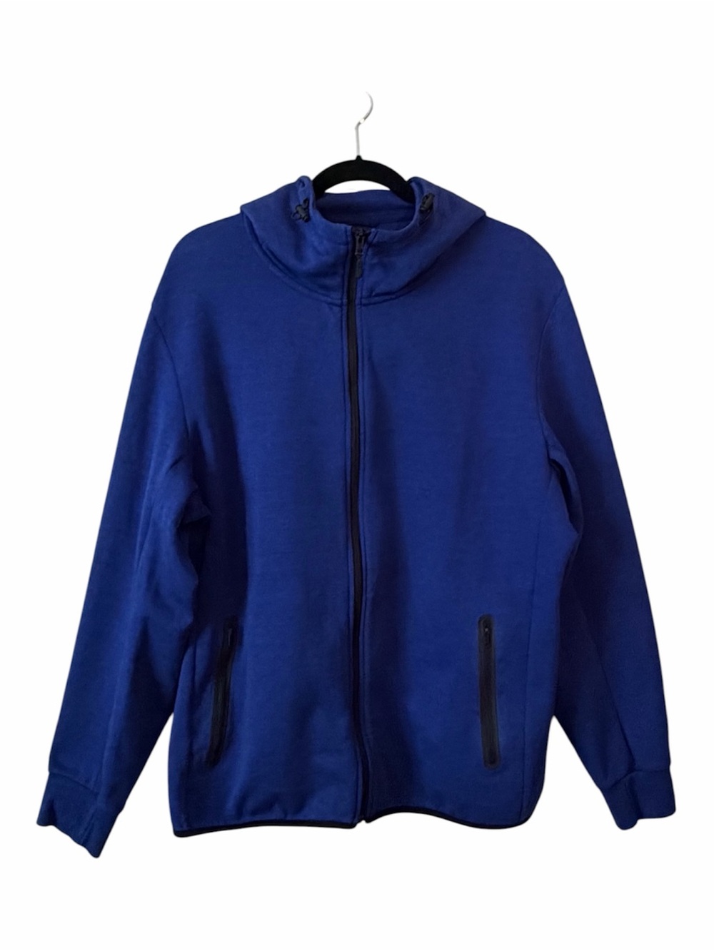 Uniqlo Men’s Royal Blue Zip-Up Hoodie Jacket XL
